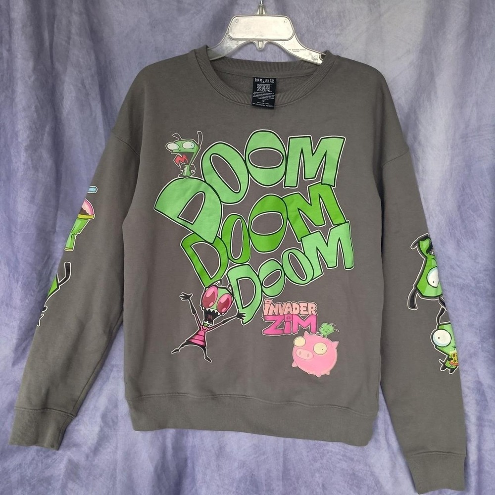 BoxLunch Nickelodeon Invader Zim Doom Graphic Sweatshirt